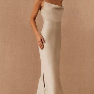 BHLDN Anthropologie Cali Dress [Champaign / Size 6] Bridesmaid